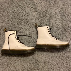 White Doc martens!! size 8